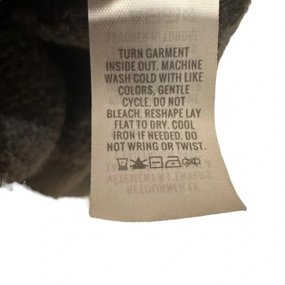 (Sold)Aerie Festive Feels Crewneck Sweater Soft Oversized Fair Isle Gray Small - Picture 10 of 10